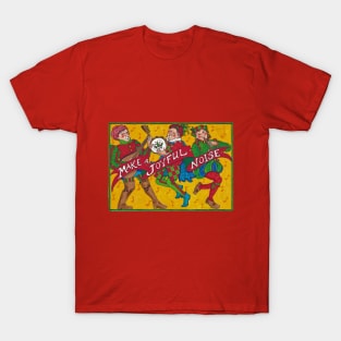 Three Holiday Minstrels T-Shirt